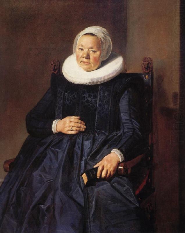 Portrait of a woman, RIJCKHALS, Frans
